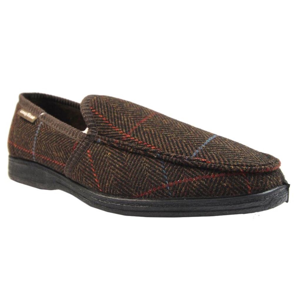 Goodyear Mens Eisenhower Slippers / Brown